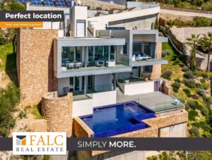 Einzigartige Villa mit Pool und Meerblick in Son Vida